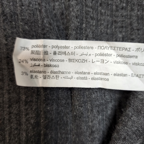 Zara bodysuits size 11/12 Girls Long sleeves color gray - Picture 2 of 5